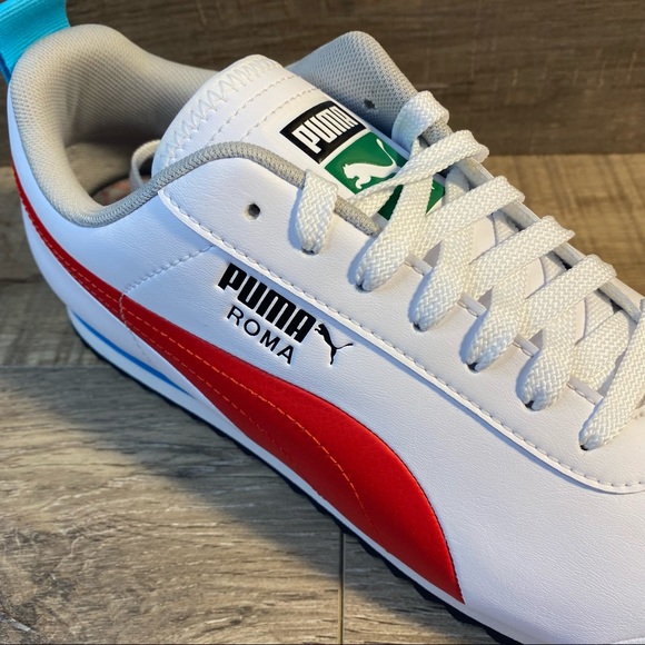 Puma Roma Game ‘White High Risk Red’ - Picture 7 of 7